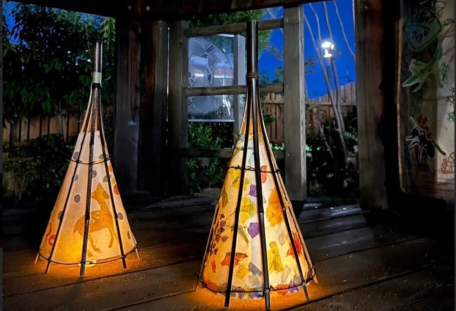 オリジナルランプシェード | プレイヴィル 安満遺跡公園 - 公園にでき